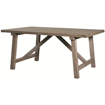 Rectangular Reclaimed Pine Dining Table